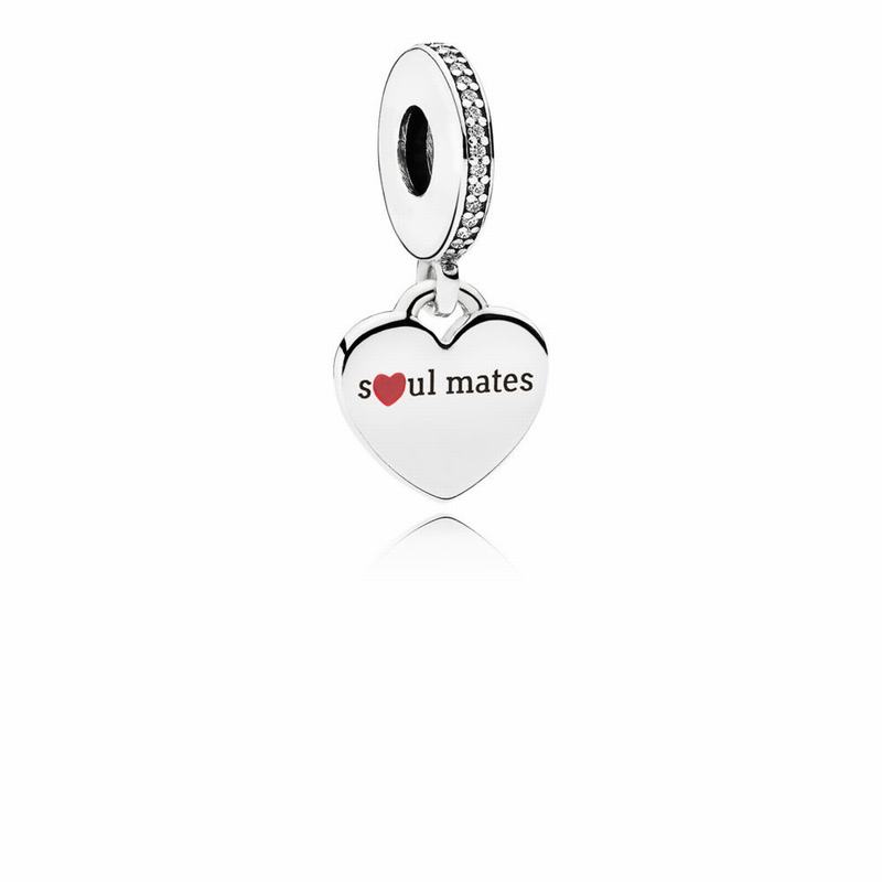 Pandora Soulmates Dangle Charm NZ Sale, Sterling Silver (362750-TQV)